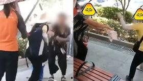 大妈吵架女子吃瓜视频,这瓜太香了！